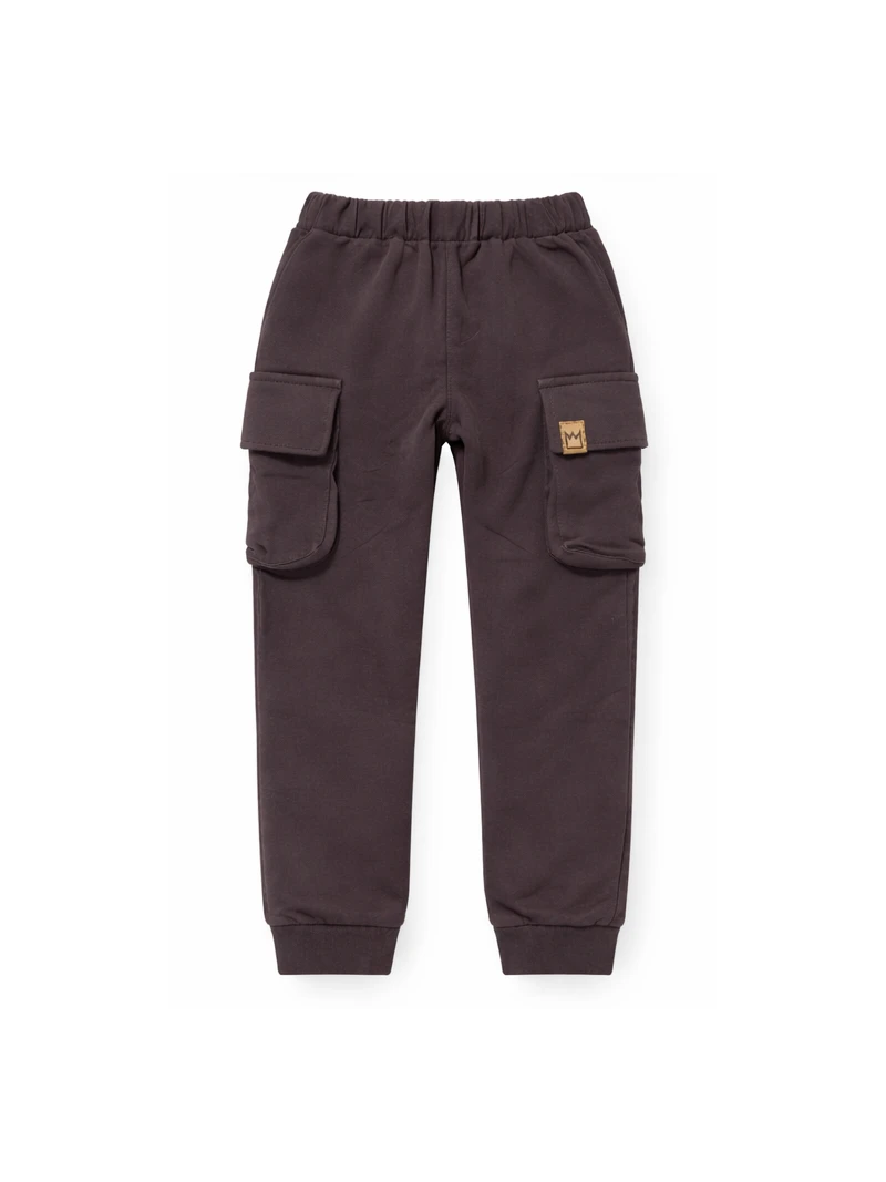 Chlapčenské kapsáčové tepláky zateplené