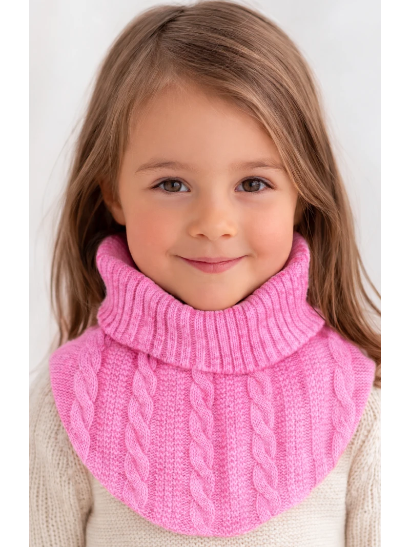 Detský podšitý zimný nákrčník 2 farby