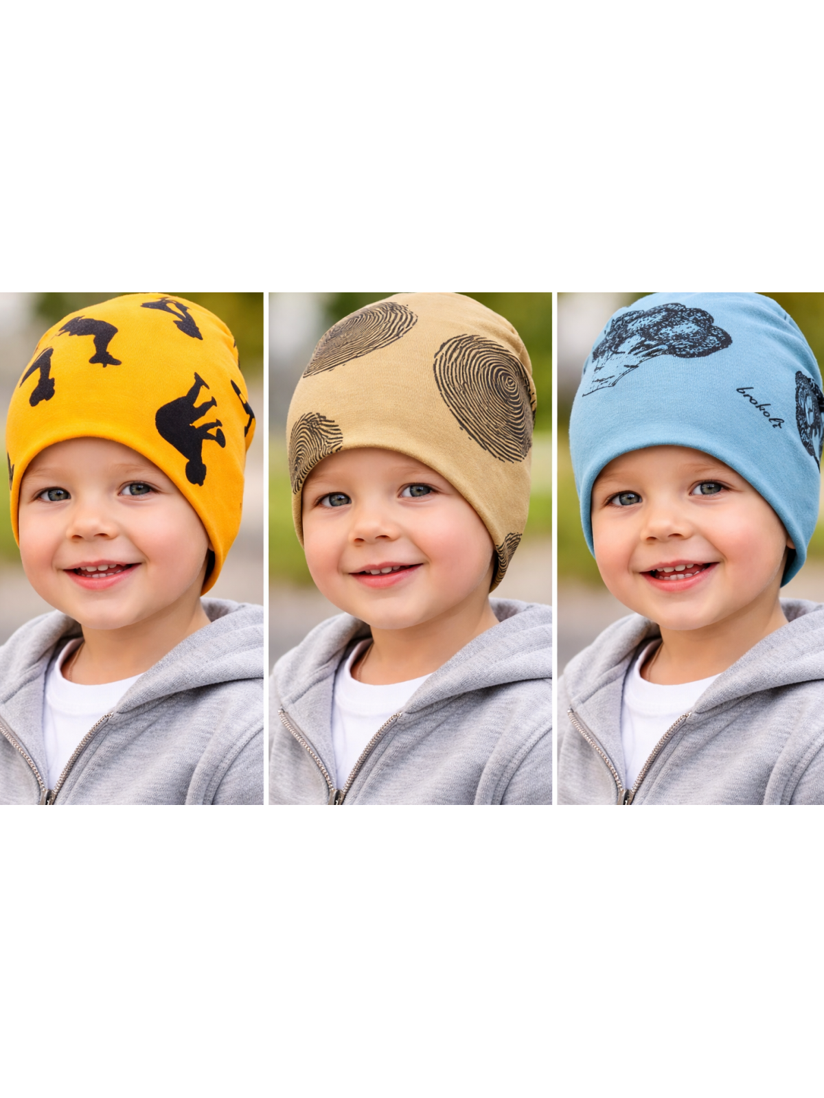 Chlapčenská čiapka prechodná -2farby