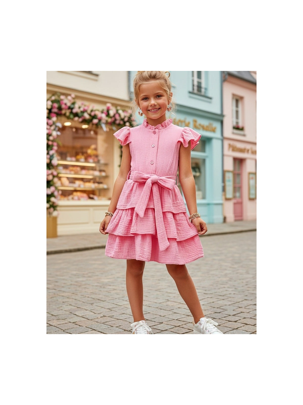 Dievčenské šaty MUSHELIN viac farieb