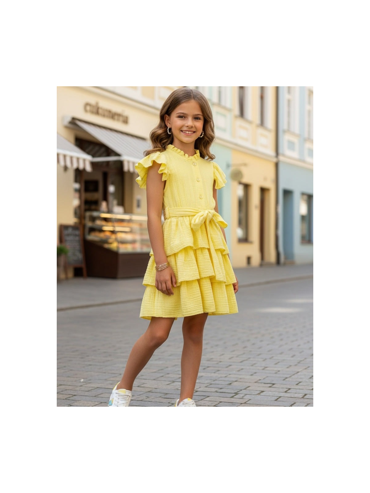 Dievčenské šaty MUSHELIN viac farieb