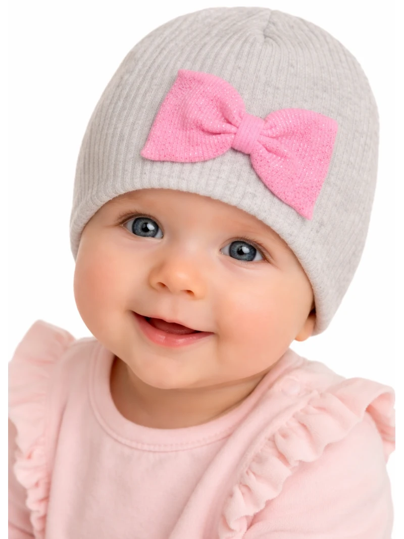 Dievčenská prechodná čiapka so zirkónmi