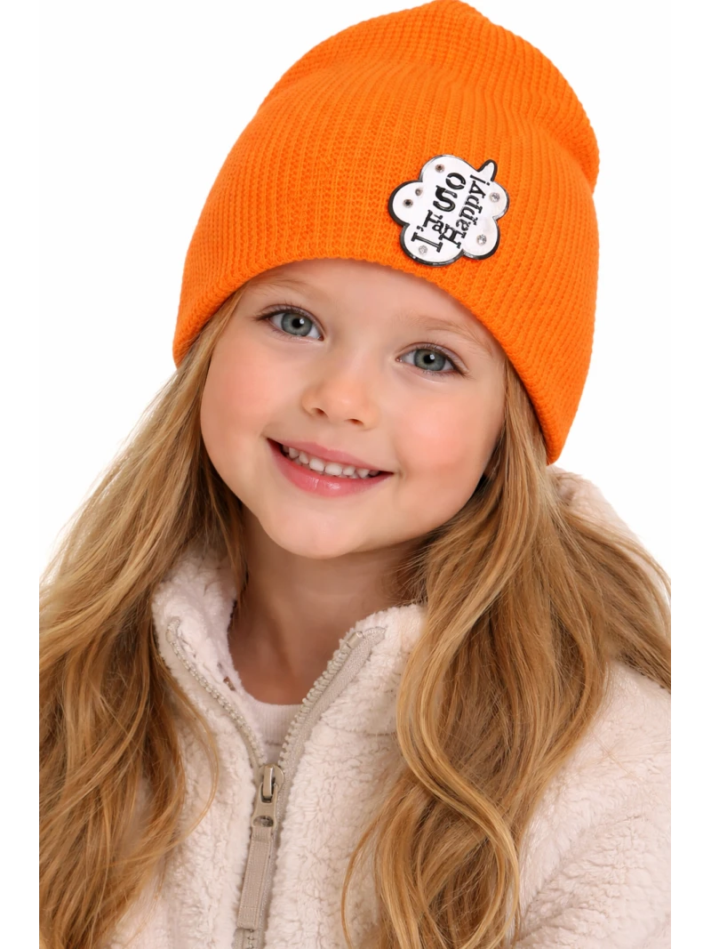 Dievčenská prechodná čiapka s odznakom