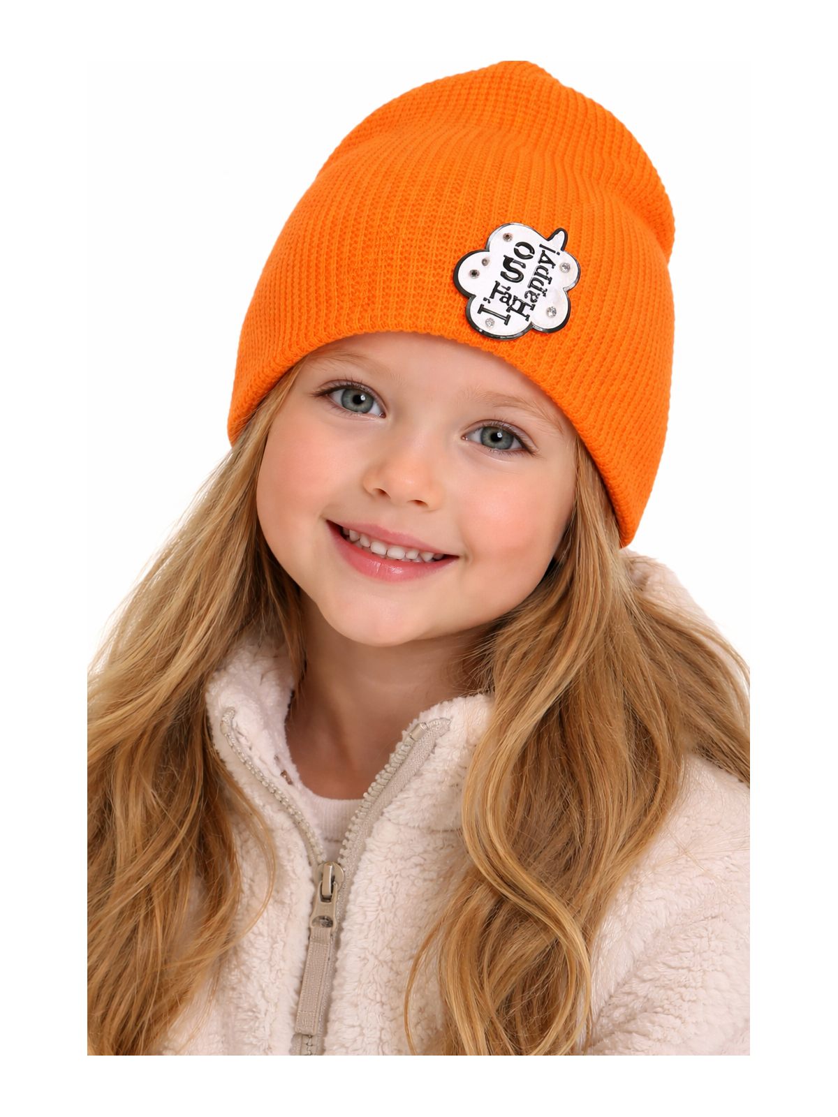 Dievčenská prechodná čiapka s odznakom