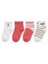 Detské dievčenské ponožky 3 balenie