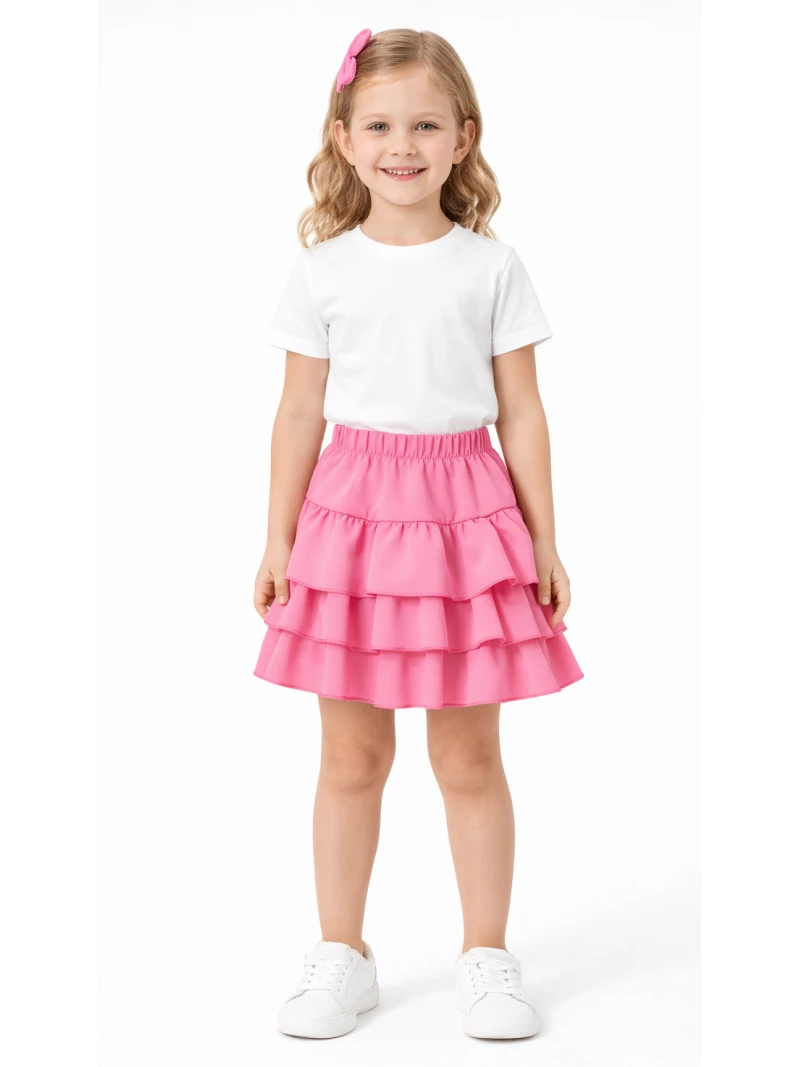 Dievčenská volánová sukňa 2 farby