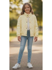 Dievčenská jarná bunda prešívaná 4 farby