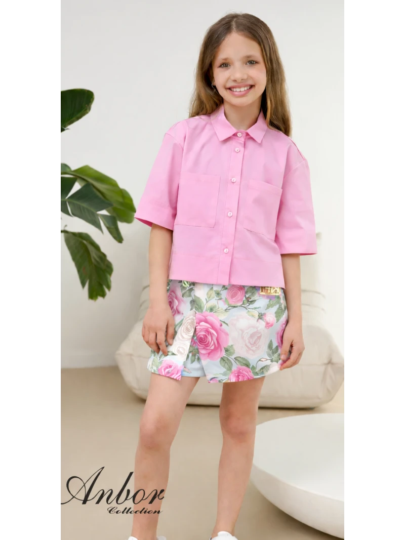 Dievčenské sukňokraťasy s aplikáciou