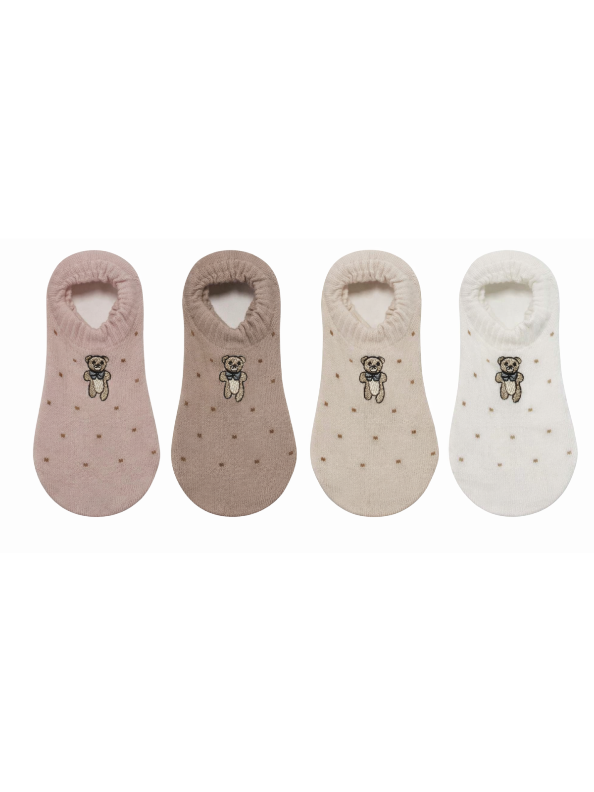 Dievčenské ponožkové ťapky 4 farby