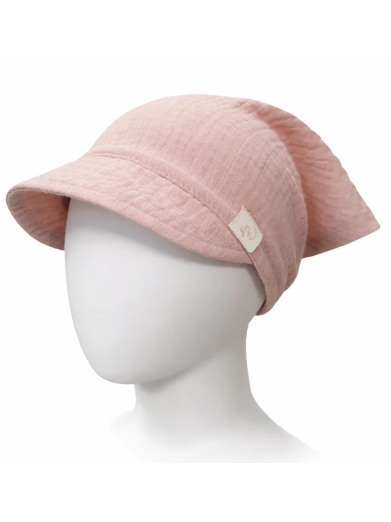 Mušelínová šatka so šiltom viac farieb