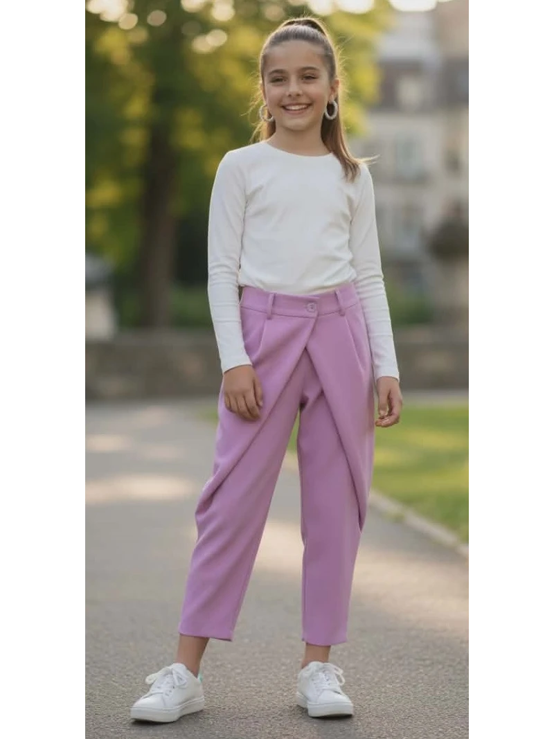 Dievčenské jarné nohavice 3 farby
