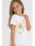 Dievčenské letné tričko s potlačou