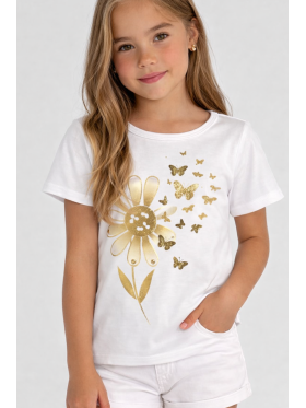 Dievčenské letné tričko s potlačou