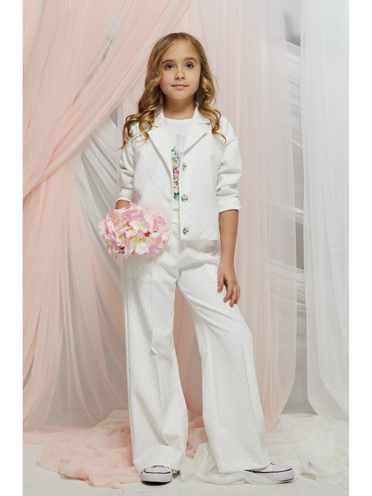 Dievčenský elegantný komplet Chill out