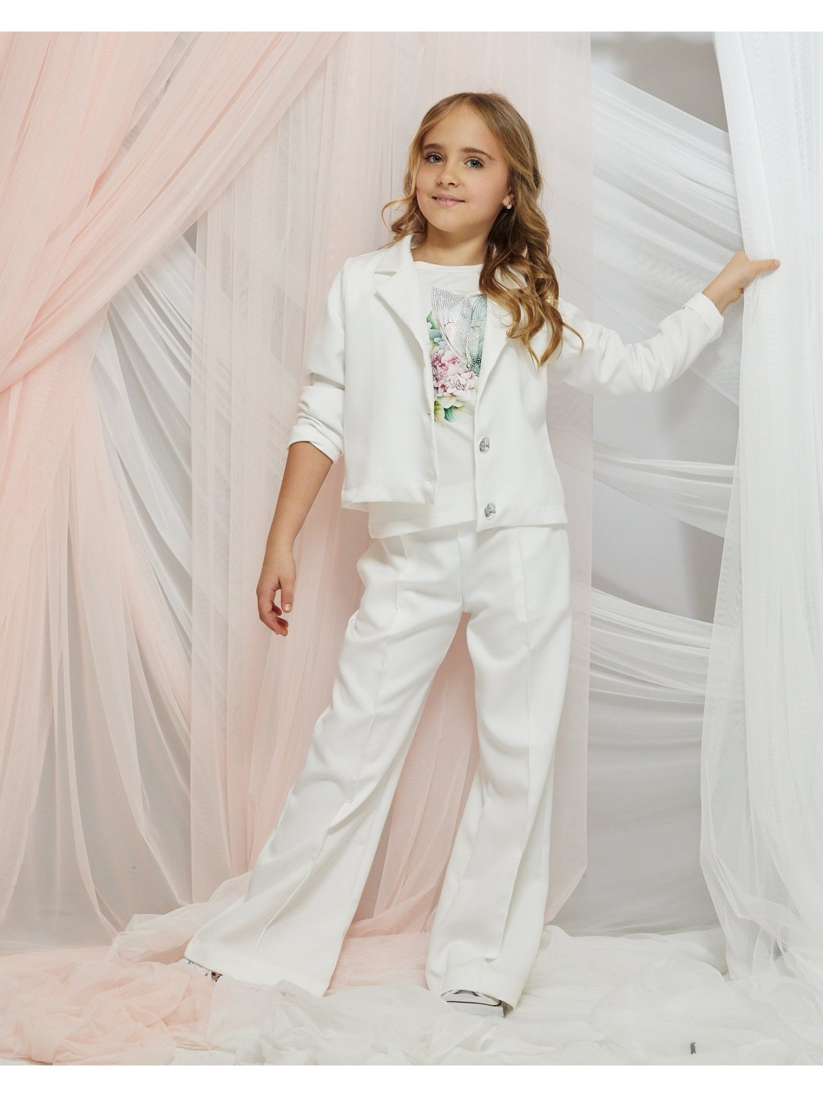 Dievčenský elegantný komplet Chill out