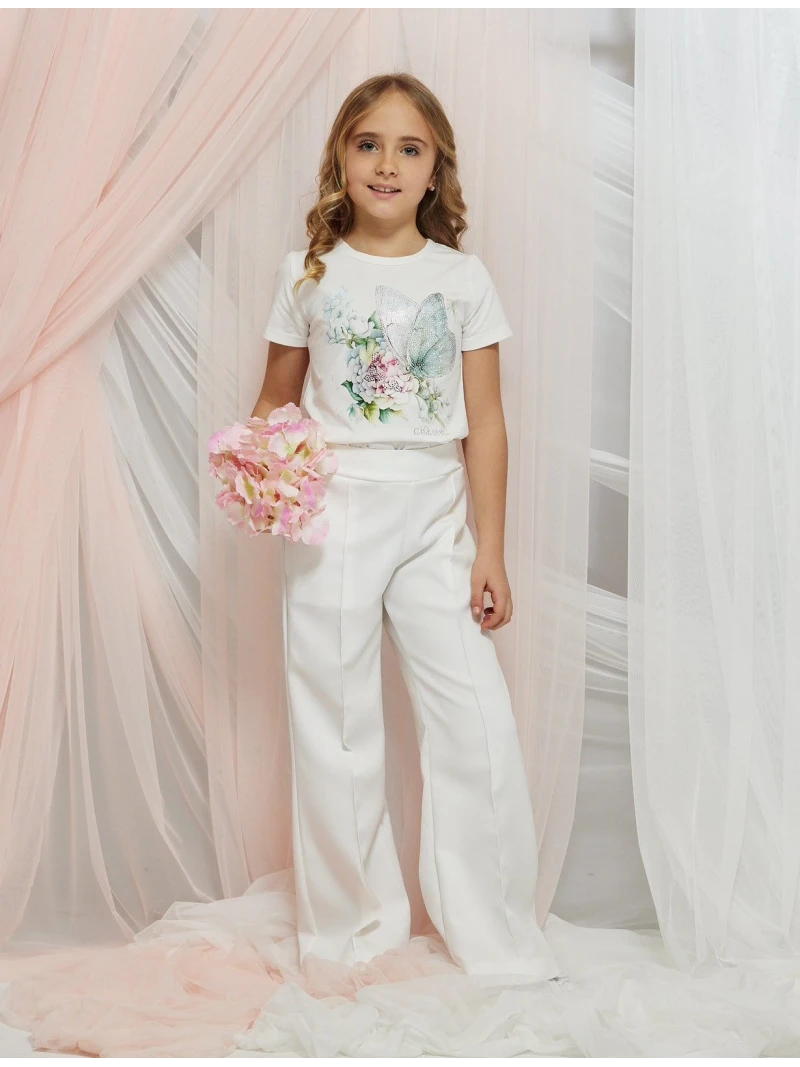 Dievčenský elegantný komplet Chill out