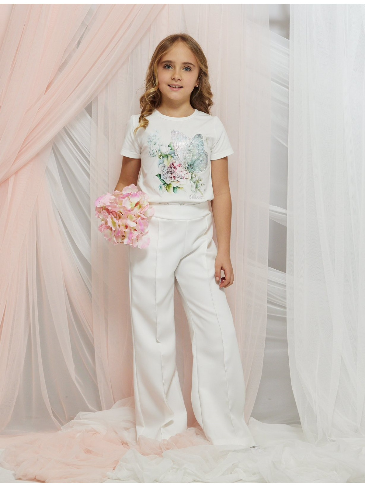 Dievčenský elegantný komplet Chill out