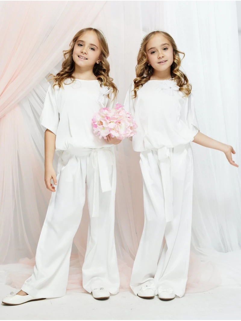 Dievčenský elegantný overal Chill out