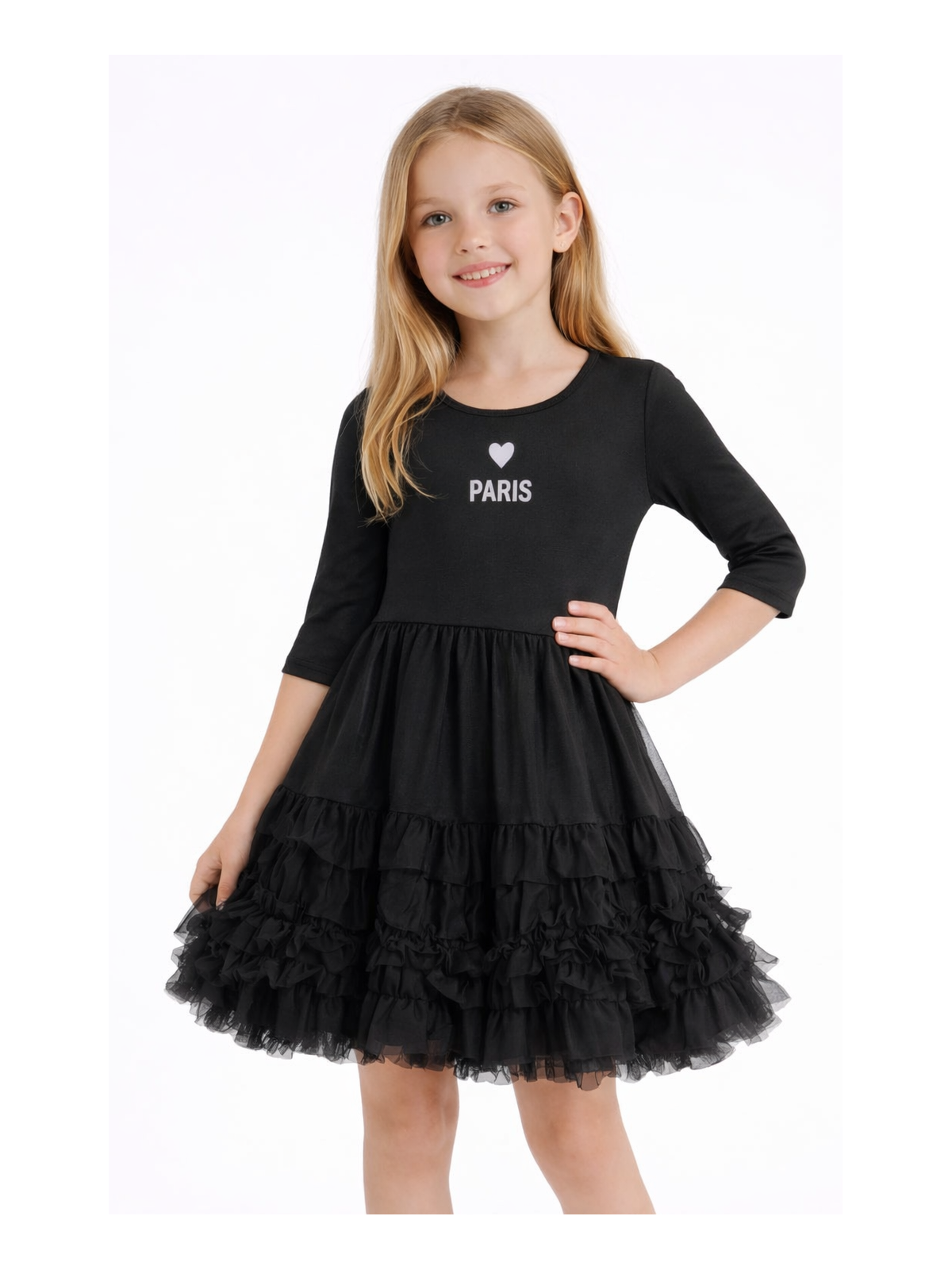 Dievčenské šaty Paris