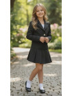 Dievčenský komplet sako a sukňokraťasy