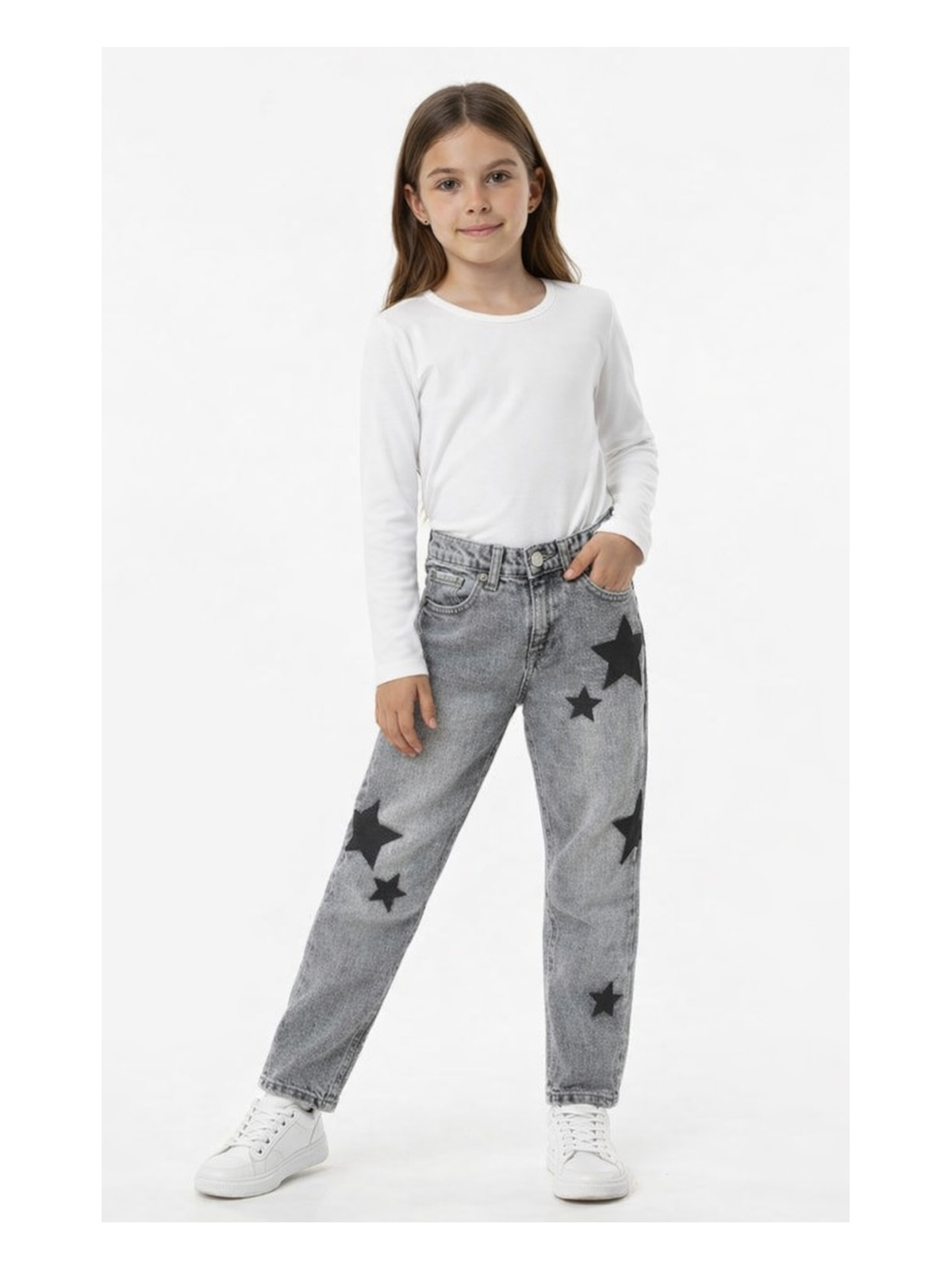 Dievčenské rifle s hviezdami