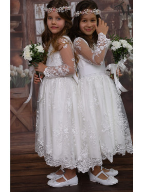 Dievčenské spoločenské šaty Malami