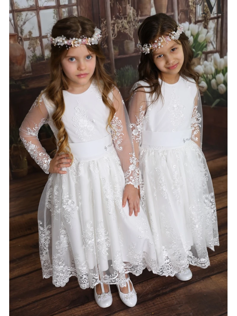 Dievčenské spoločenské šaty Malami