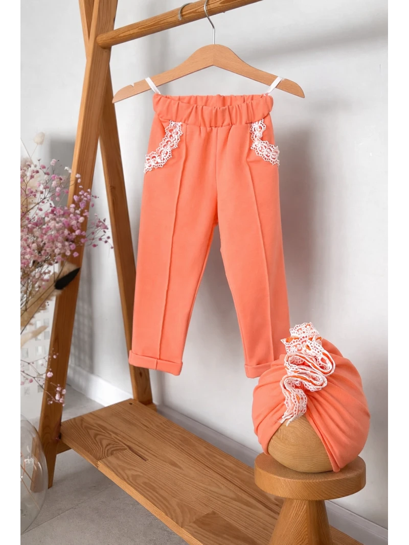 Dievčenské nohavice s turbanom Kaya