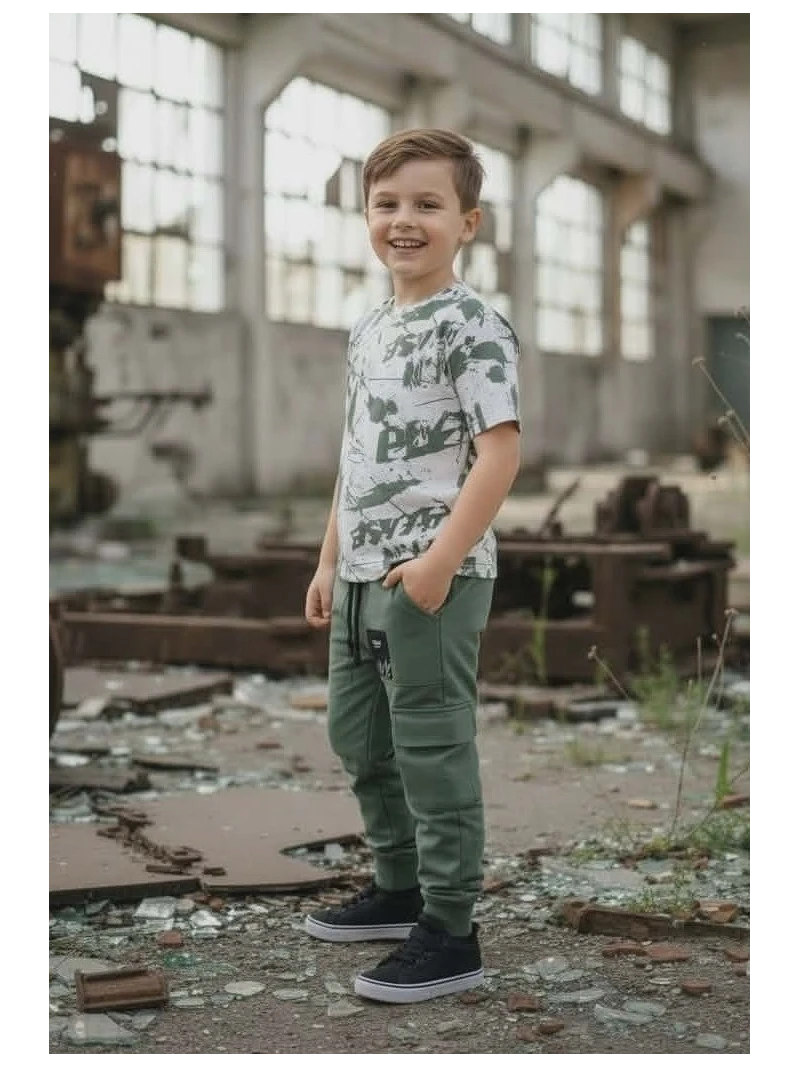 Chlapčenské tepláky s vreckami 2 farby