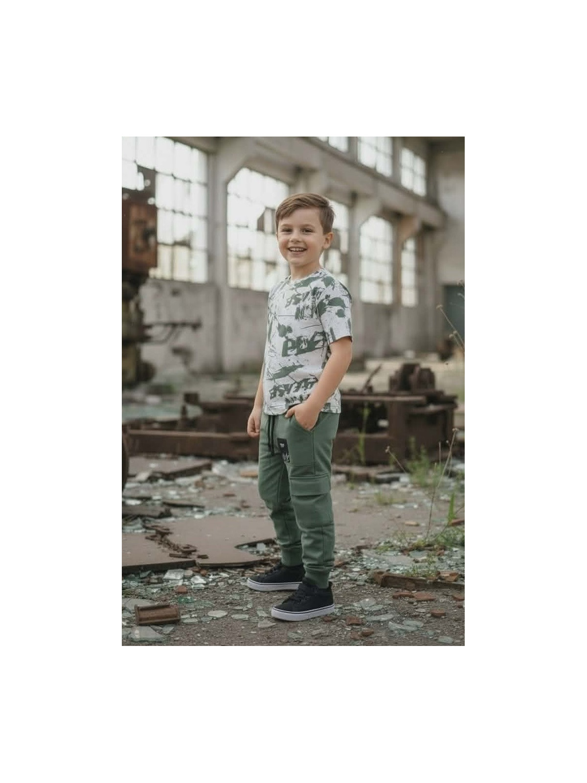 Chlapčenské tepláky s vreckami 2 farby