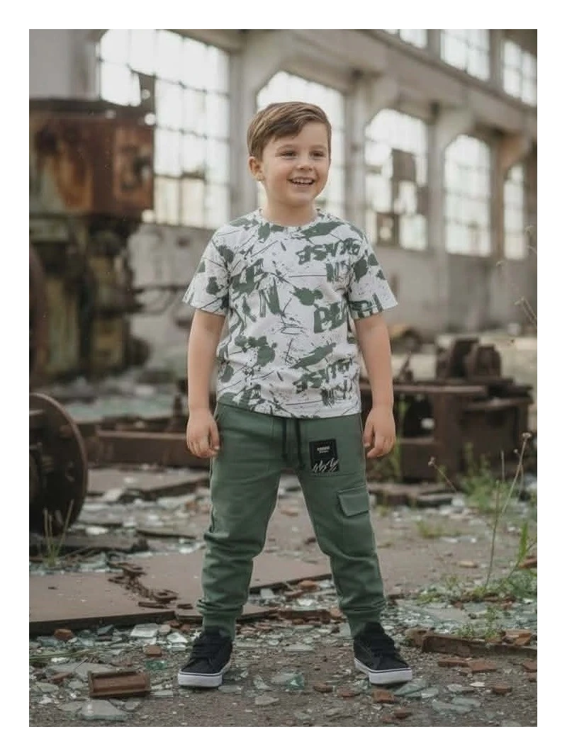 Chlapčenské tepláky s vreckami 2 farby