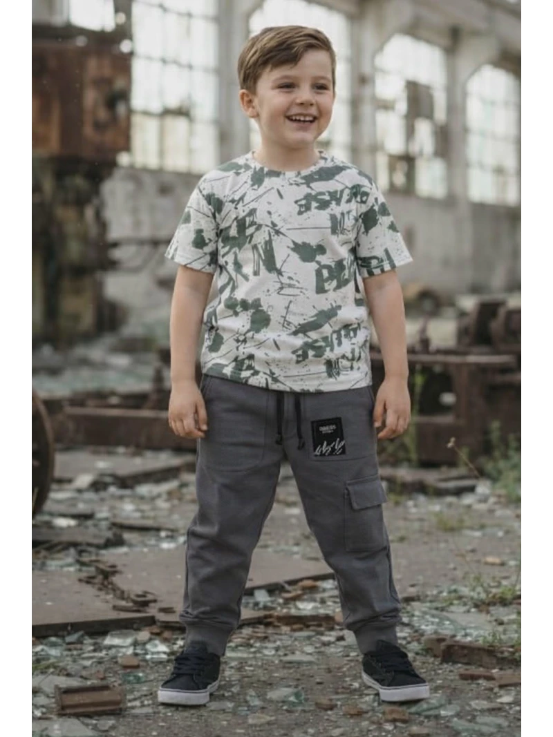 Chlapčenské tepláky s vreckami 2 farby