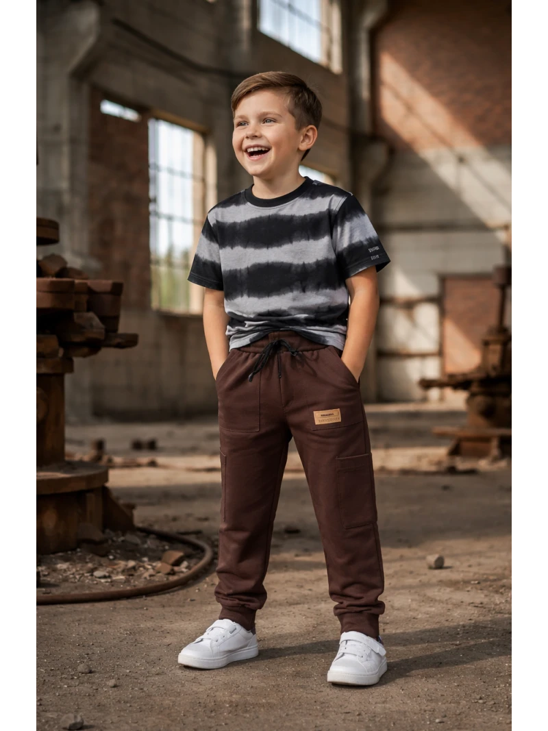 Chlapčenské tepláky s vreckami