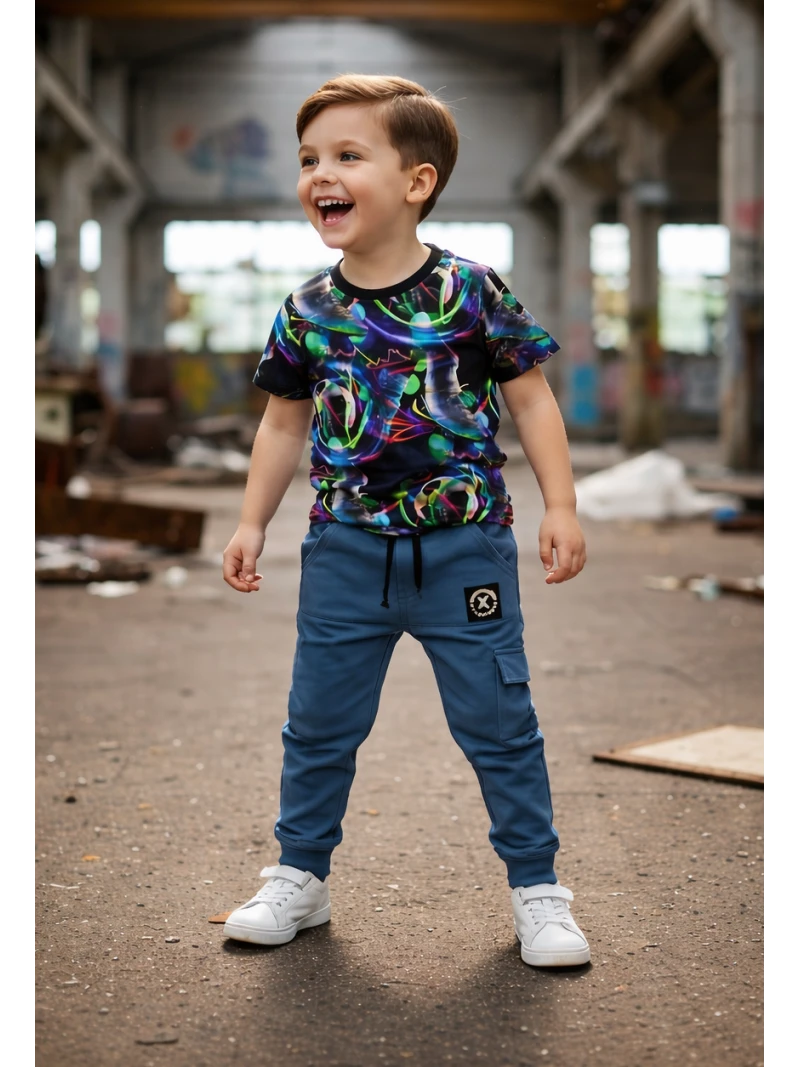 Chlapčenské pudlové tepláky 2 farby