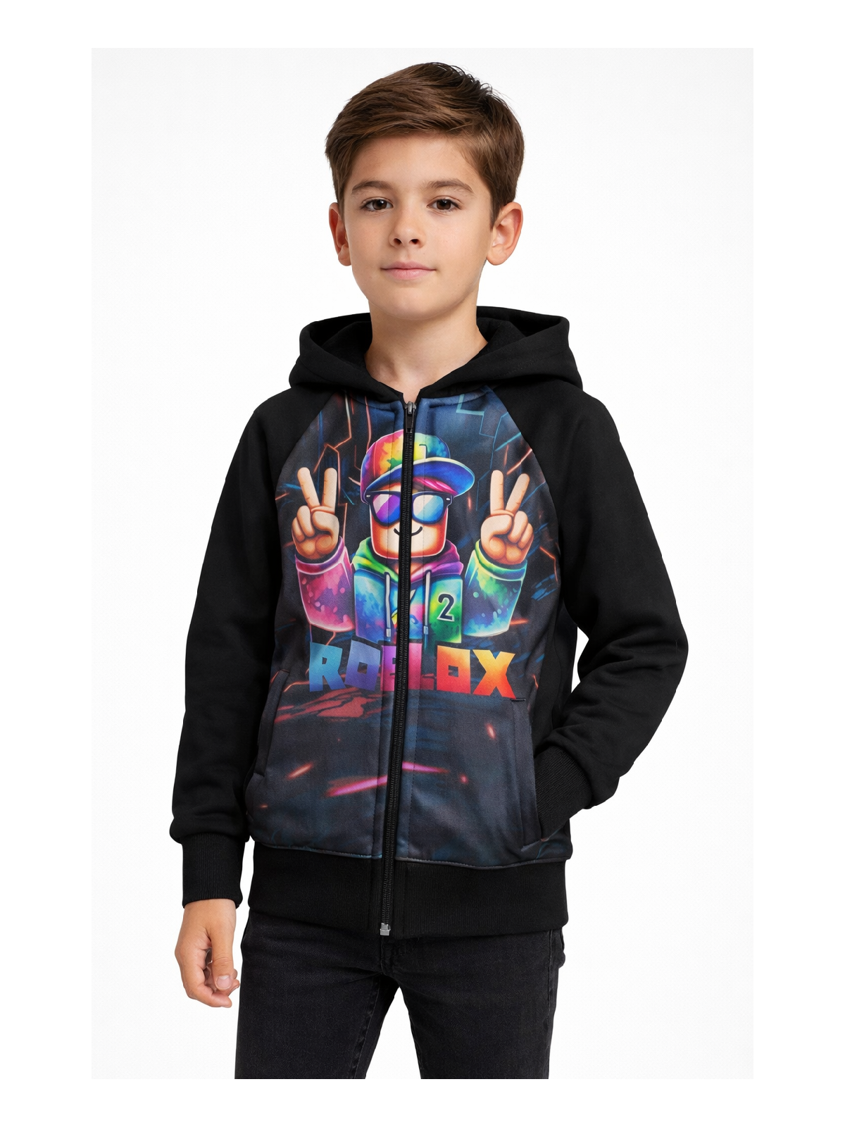 Chlapčenská mikina zateplená Roblox