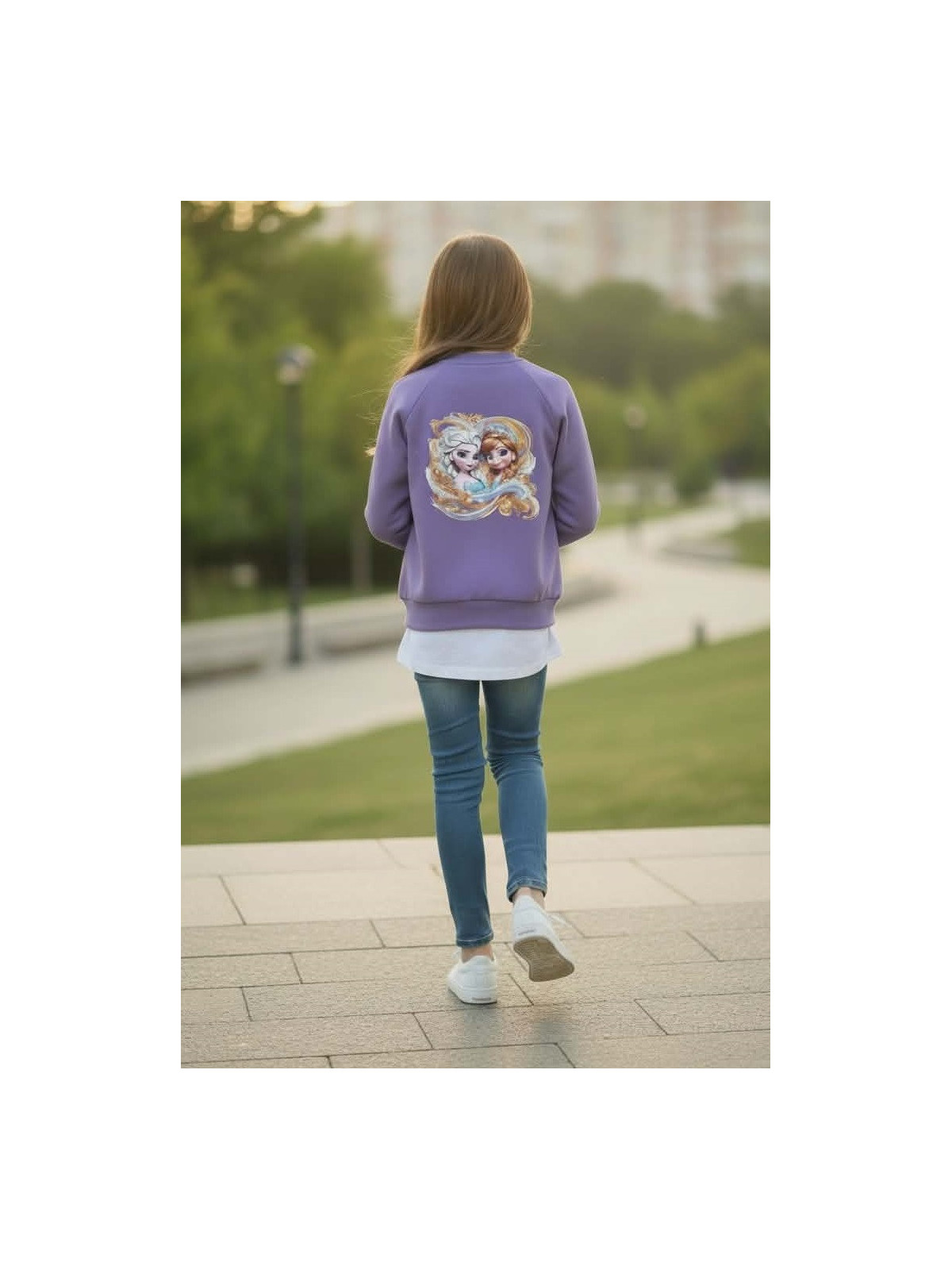 Dievčenská mikina FROZEN