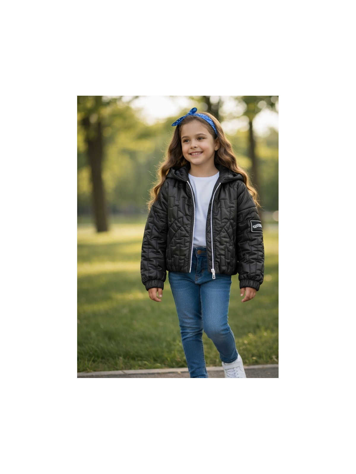 Dievčenská prechodná bunda 2 farby