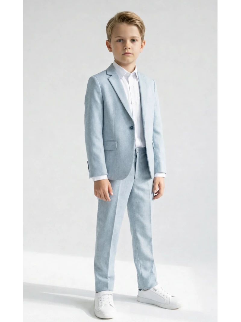 Chlapčenský komplet sako a nohavice elegantné