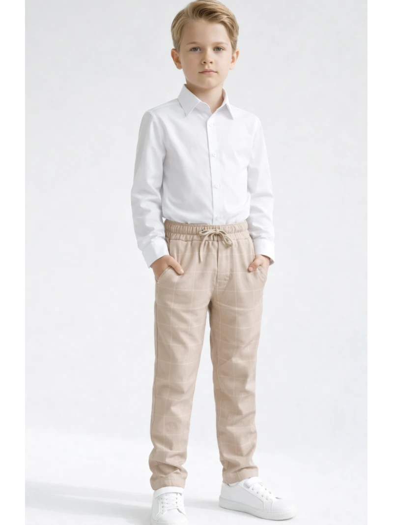 Chlapčenský komplet sako a nohavice elegantné