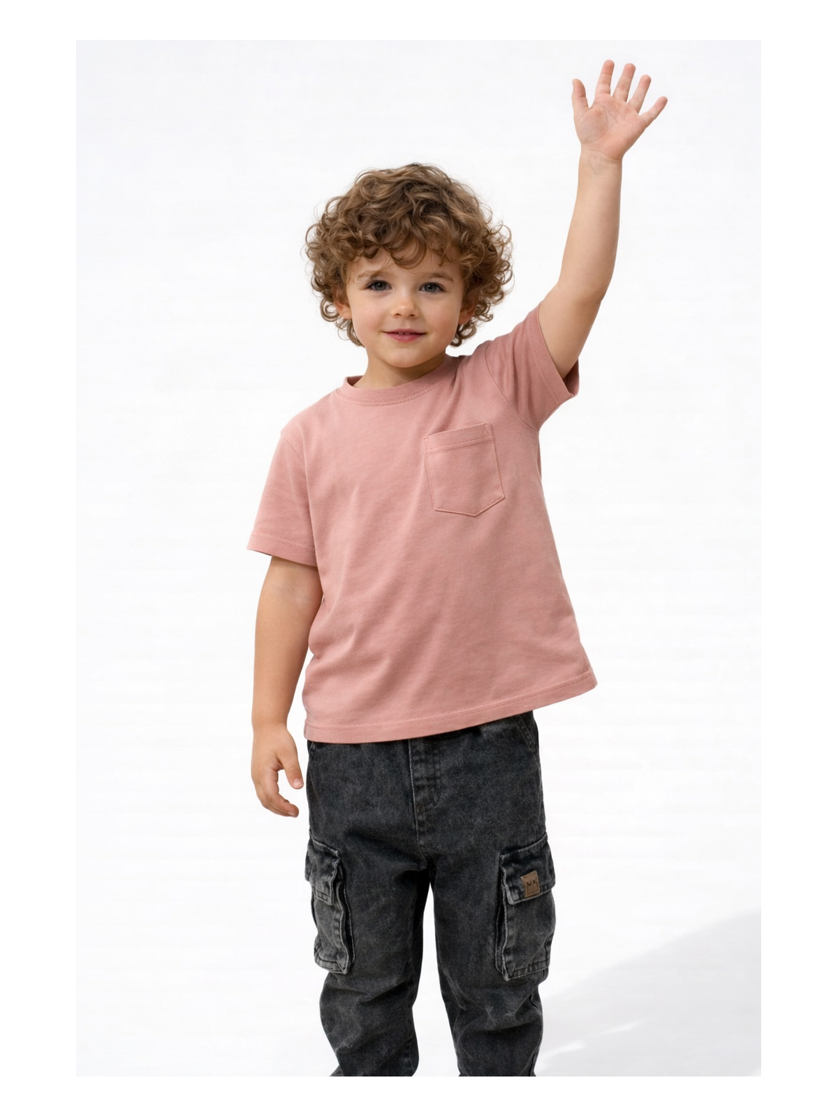 Chlapčenské tričko s vreckom MIMI 2 farby