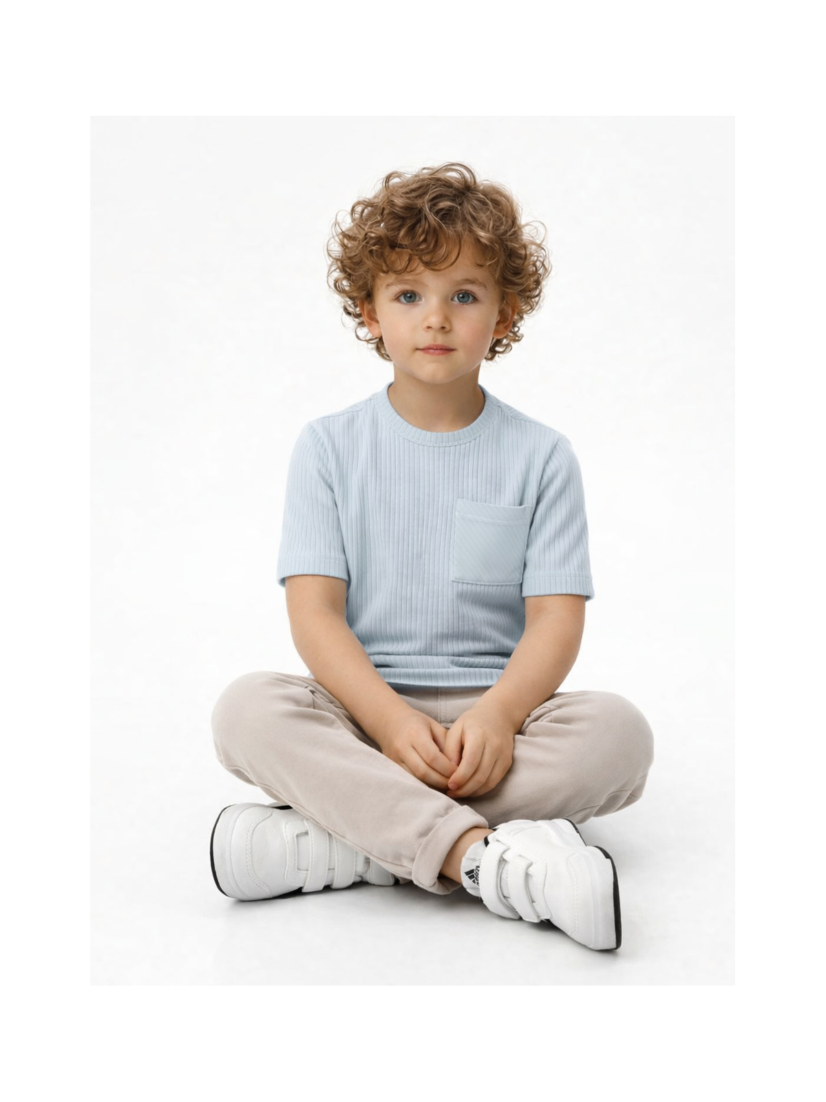 Chlapčenské tričko rebrované MIMI 2 farby