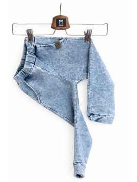 Chlapčenské tepláky rifľové vzhľadu 2 farby MIMI