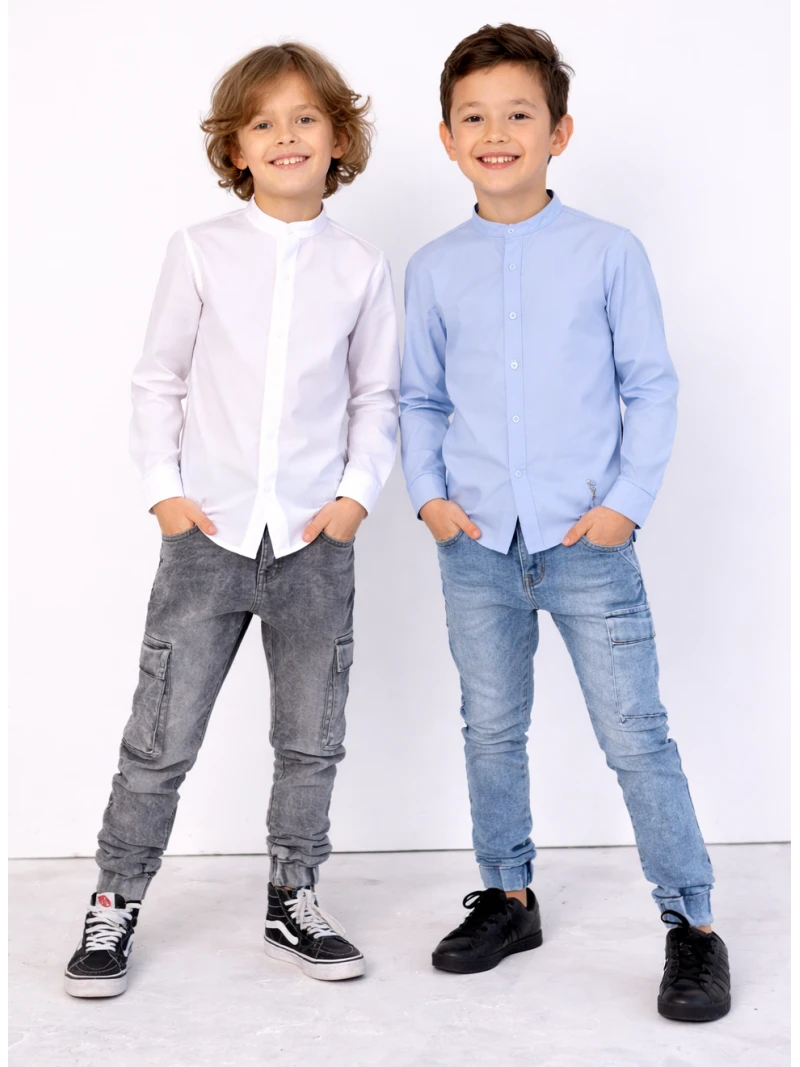 Chlapčenská košeľa Mashmnie v 2 farbách