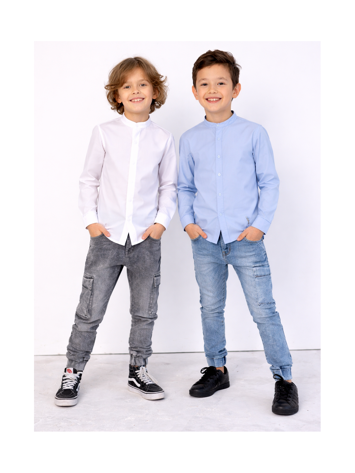 Chlapčenská košeľa Mashmnie v 2 farbách