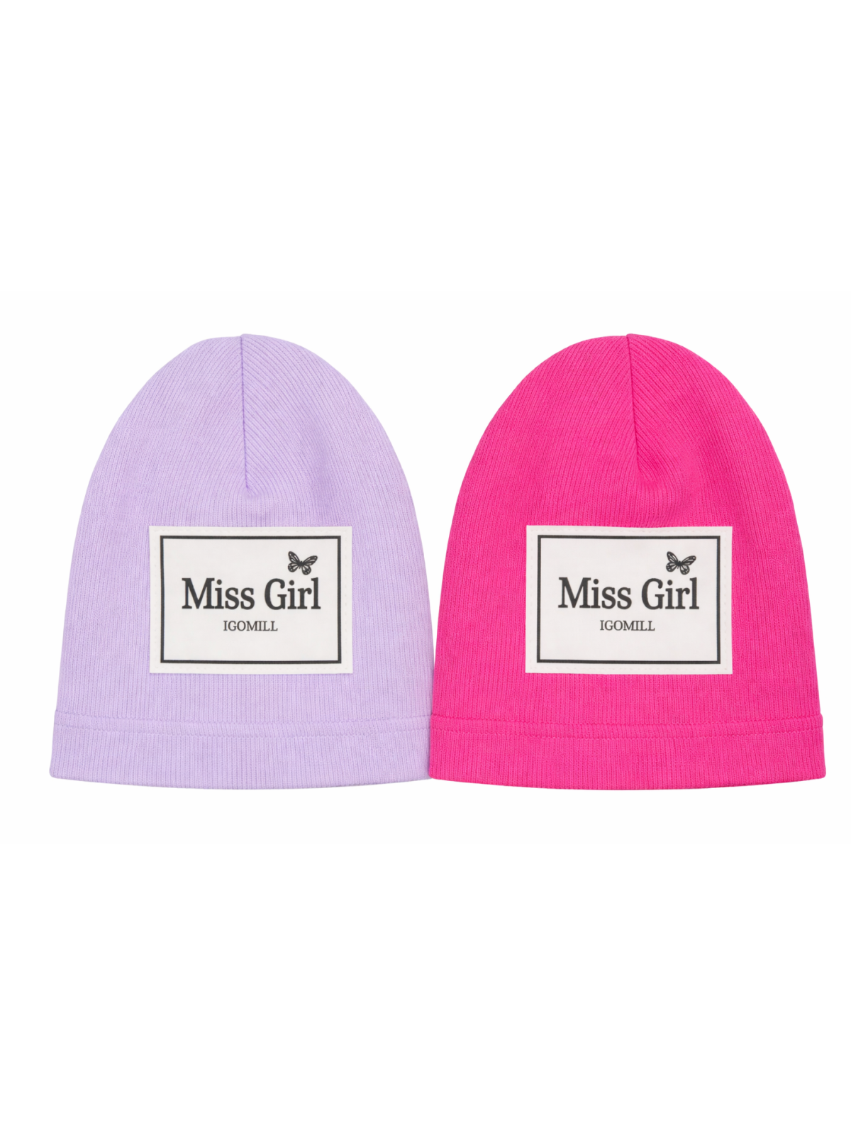 Dievčenská čiapka prechodná jednovrstvová 2farby