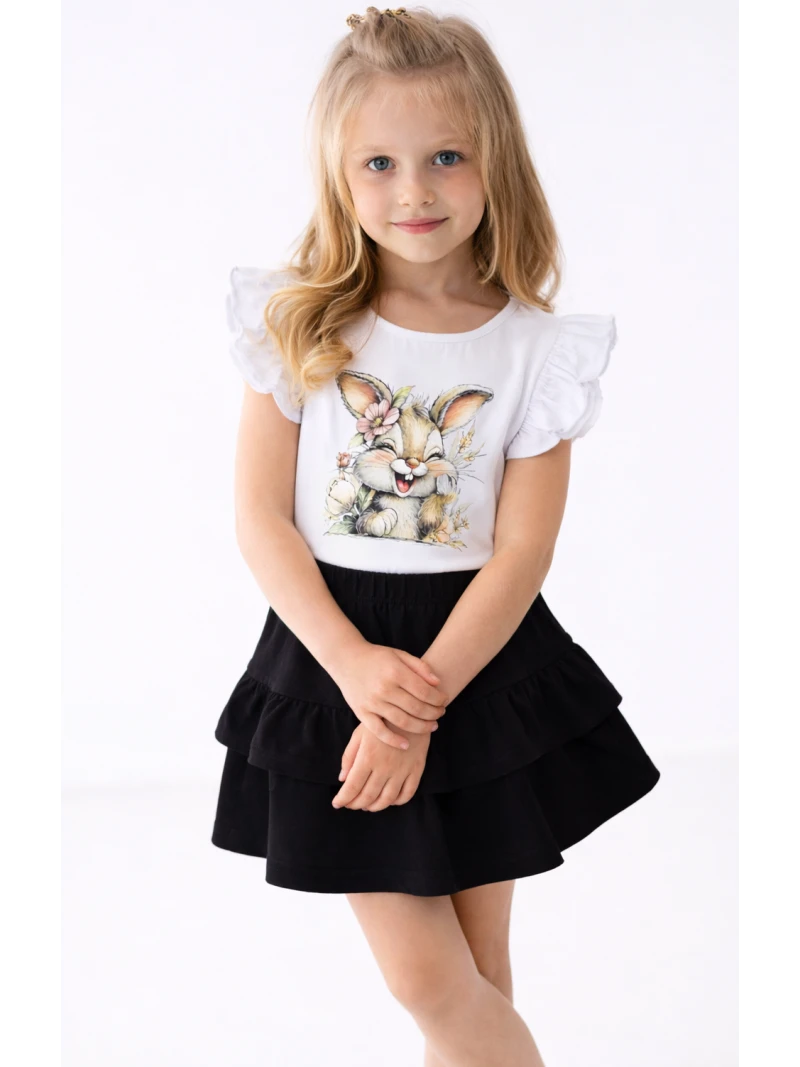 Dievčenské tričko so Zajačikom
