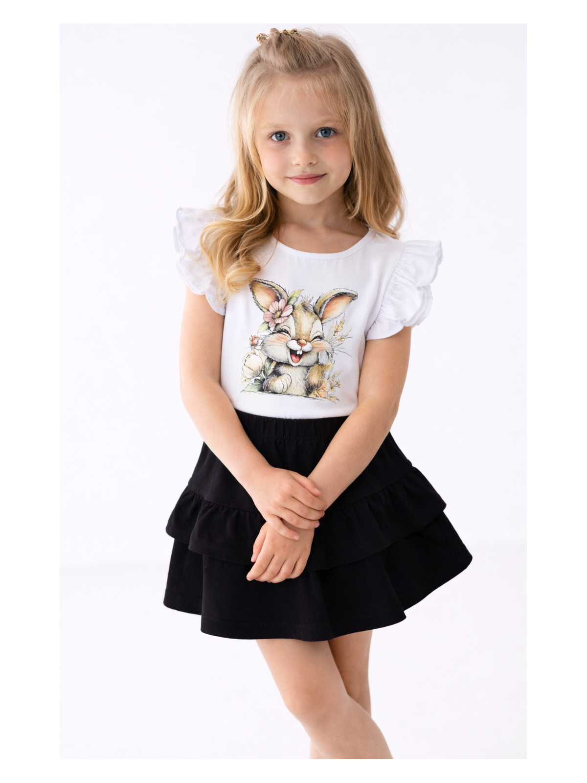 Dievčenské tričko so Zajačikom
