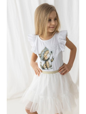 Dievčenské tričko s Mačičkou