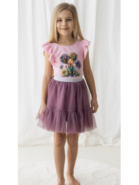 Dievčenské tričko s potlačou Lesná víla