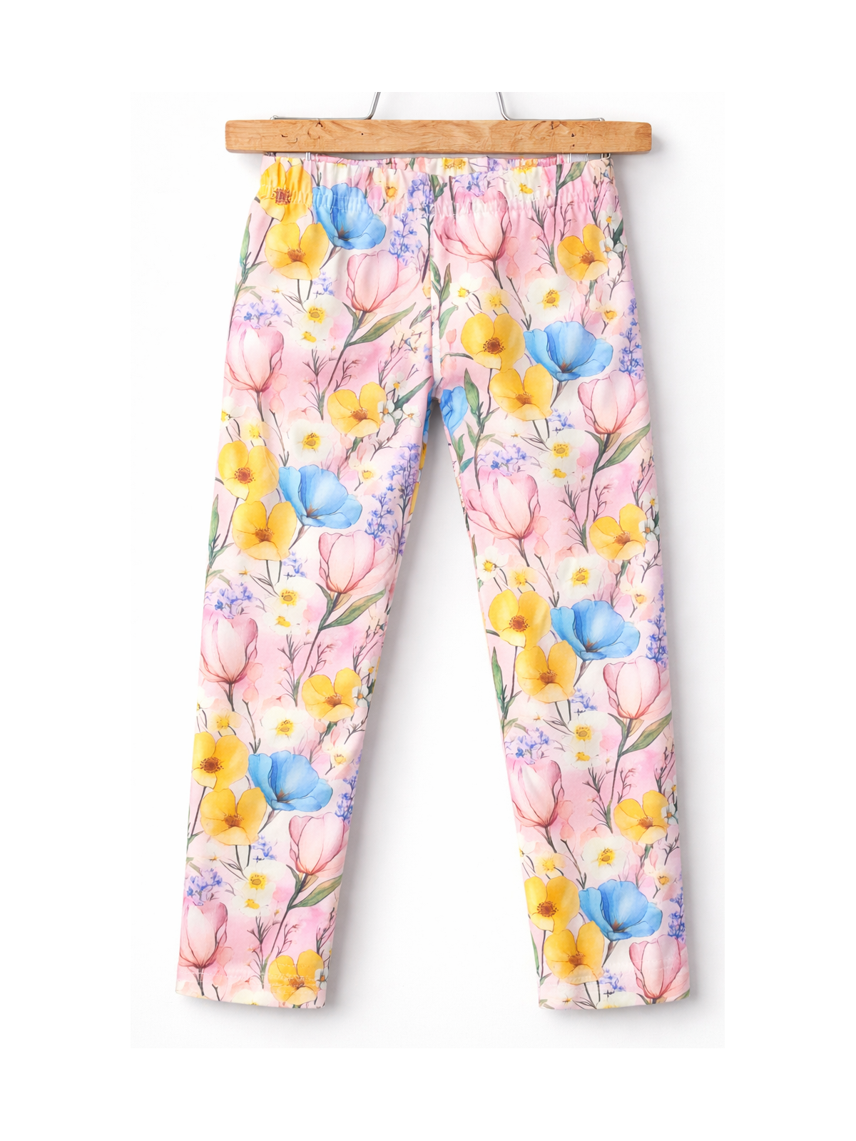 Dievčenské legíny kvetované